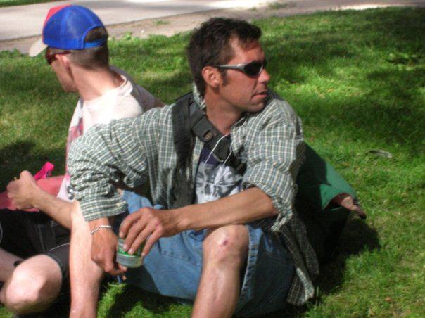 Den Yetman at the Biker Bob Memorial